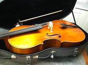 4/4 Samuel Shen SC 300 cello w extras