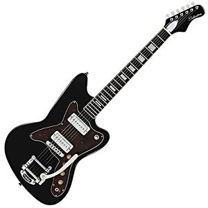 Silvertone Classic 1478 BK Electric Guitar, Gloss black