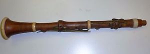 Antique boxwood Clarinet Key of E STARCK LONDON for restoration
