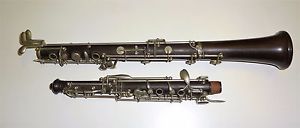 Vintage Low Pitched Boosey & Co. ebonite oboe