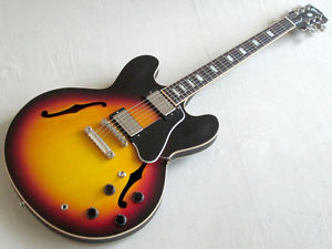Gibson Memphis ES-335 Satin Sunset Burst *NEW* Free Shipping From Japan