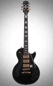 Epiphone Les Paul Black Beauty 3 Electric 6 String Guitar NEW - Free Shipping