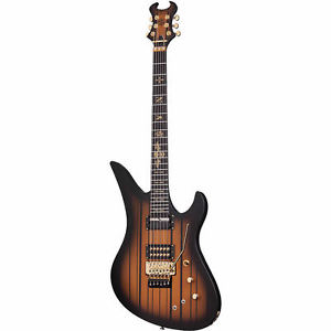 Schecter Synyster Gates Custom-S Satin Gold Burst SGB Sustainiac B-STOCK Guitar