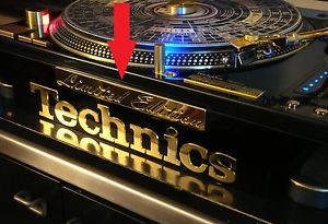 Technics 24 Karat Gold Sign Limited Edition For SL-1200 Turntable