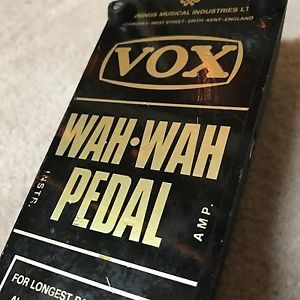 Vox JMI Special Edition Queen's Export Wah 1967 Made in Italy - Super Rare