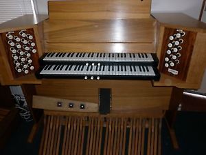Moving Drawstop Classical Organ Console ideal for Hauptwerk Conversion