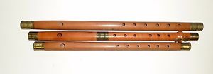 3 matching Beautiful Antique London English Piccolo / Flute /Fife
