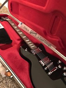 Gibson 2017 Les Paul Studio HP Electric Guitar Ebony
