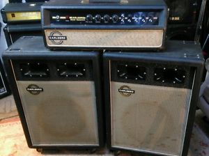 1966 Valve / Tube Carlsbro Mk1 CS 40-60 PA System. Pre Rola Celestion  speakers.