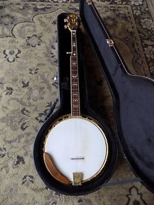 1970s Kay 5 String GOLDEN EAGLE BANJO rosewood gold parts vintage japan