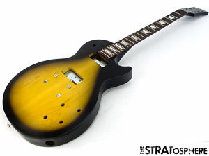 2016 Gibson USA Les Paul 60s HP BODY& NECK Parts American Satin, Vintageburst