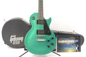 2002 Gibson Les Paul Studio Electric Guitar - Emerald Green w/ OHSC