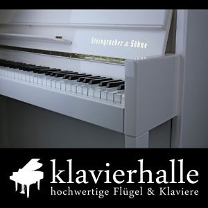 Exklusives Steingraeber&Söhne Art Deco Klavier, weiß poliert ★ Top-Zustand