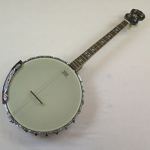 Ashbury Tenor Banjo GR38030 - open back, whyte ladie