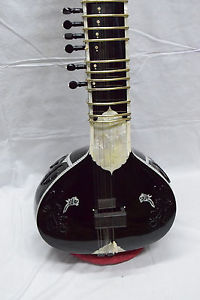 PROFESSIONAL SITAR VILAYAT KHAN STYLE GANDHAR PANCHAM WITH FIBRE GLASS CASE