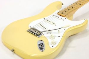 Fender Japan ST57-140 Yngwie Malmsteen Sig White '90s Electric Guitar Strat F/S