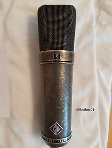 2 Stück NEUMANN U89i, Fortlaufende Seriennummer, Aus 1981, Zubehör