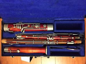 Lesher Wooden Bassoon, case and bocal included