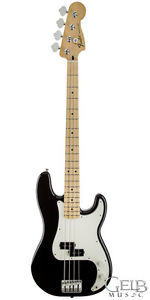 Fender Standard Precision Electric Bass Guitar in Black - 0146102506