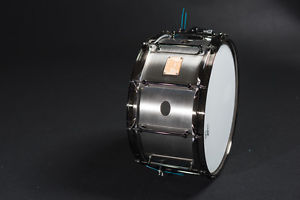 BONE Custom Drums, BONE Custom  Snare Drum, B-O-N-E Stainless steel, 2mm, 7x14