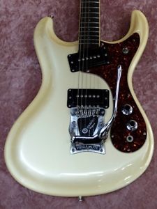 Mosrite V-65 -Pearl White Electric Free Shipping
