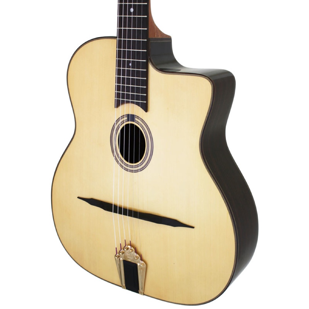 ARIA MM-85 Maccaferri Gypsy Style Acoustic Guitar w/Hardshell case