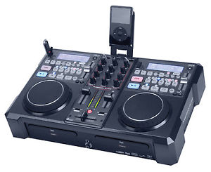 American Audio Encore 2000 All-in-One DJ Mixer Dual CD/MP3 Player LCD Display
