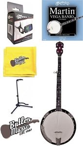 Gold Tone Model BG-250 - 5 String Bluegrass Banjo w/Ukulele Stand + More!!