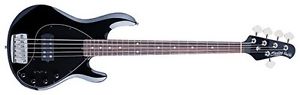 Sterling by Music Man RAY35-BK Bass (5 String, Black)