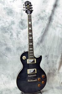 Epiphone / Les Paul Standard Plus Top Pro Trans Black w/soft case F/S #U891