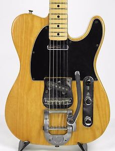 1977 Fender Telecaster w/Bigsby in Natural w/OHSC