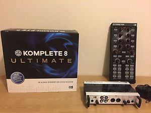 KOMPLETE 8 ULTIMATE, TRAKTOR AUDIO 10 AND kONTROL X1