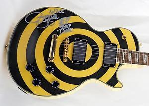 Zakk Wylde Signed Inscribed Epiphone Les Paul Custom RockWalk Induction Guitar