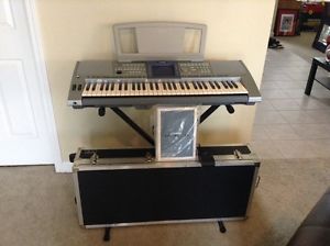 Yamaha PSR1500 61-Key Digital Piano w/Roadie Hard Case, Stands, Pedal & more...
