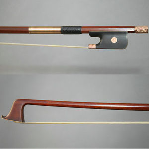 E.Sartory Model Master Pernambuco Viola Bow 69.3g 14K Gold