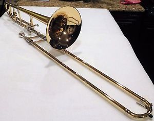 Yamaha Xeno YSL882GO Professional Large Bore Tenor Trombone- A Beauty