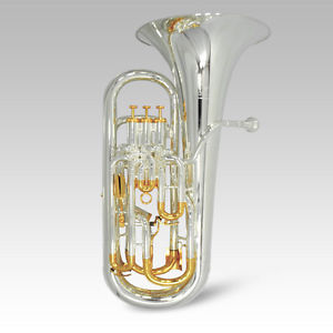 Schiller Elite V  Compensating Euphonium Silver Plated & Gold