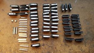 set of 60 Walter Paulus GmbH pre-carved viola and cello bow frogs ebony violin