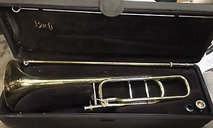 Bach Stradivarius Model 42 Trombone, Case and Mouthpiece