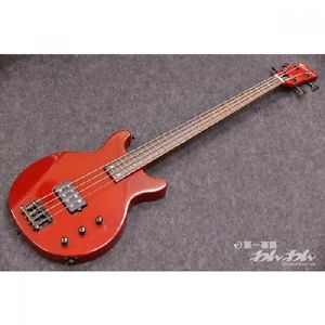 EDWARDS E-J-78 Red w/soft case Bass guitar From JAPAN Free shipping #H111