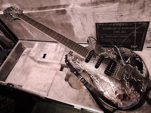 ESP LUNA SEA SUGIZO ECLIPSE SⅧ BRILLIANT MIXEDMEDIA Sig Guitar Rare F/S Japan