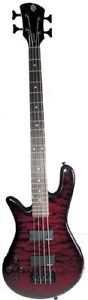 Spector LG4CLSBCLH Legend4 Classic Black Cherry Gloss Bass Guitar - Left-handed