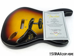USA Fender Custom Shop NOS Pro Strat BODY Stratocaster Nitro 3 Color Sunburst