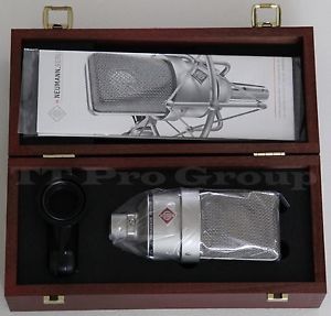 Neumann TLM 103 Cardioid Microphone, Nickel, Wooden Box, No Shockmount, Open box