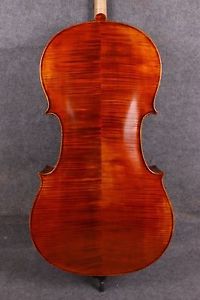 new cello 4/4 Top grade full size Cello Solid wood Powerful Sound hand made #608