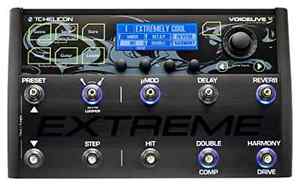 Vocal Effects Processor TC Helicon VoiceLive 3 Extreme Backing Track Import