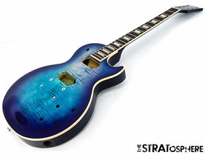 2017 Gibson USA Les Paul Standard T BODY+ NECK Guitar Parts Blueberry Burst