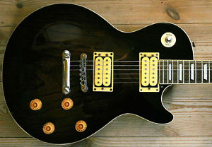 EXTREMELY RARE VINTAGE 1980s HOHNER LES PAUL L 57 BEAUTIFUL WALNUT COLOR