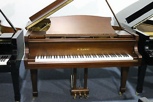 Kawai KG-2D Traditional Red Walnut Finish 5'10 Baby Grand Piano