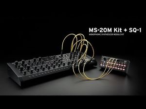 NEW KORG MS-20M Kit + SQ-1 Monophonic Analog Synthesizer Module Kit